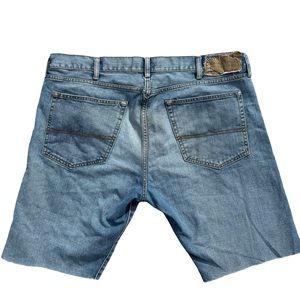RALPH LAUREN Demin and Supply Homemade Jorts Jean Shorts Distressed - Size 40